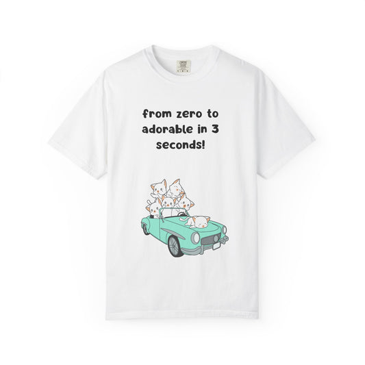 Adorable Cartoon Pet T-Shirt, Cute Animal Tee, Gift for Pet Lovers, Birthday Gift, Unisex T-Shirt, Casual Wear
